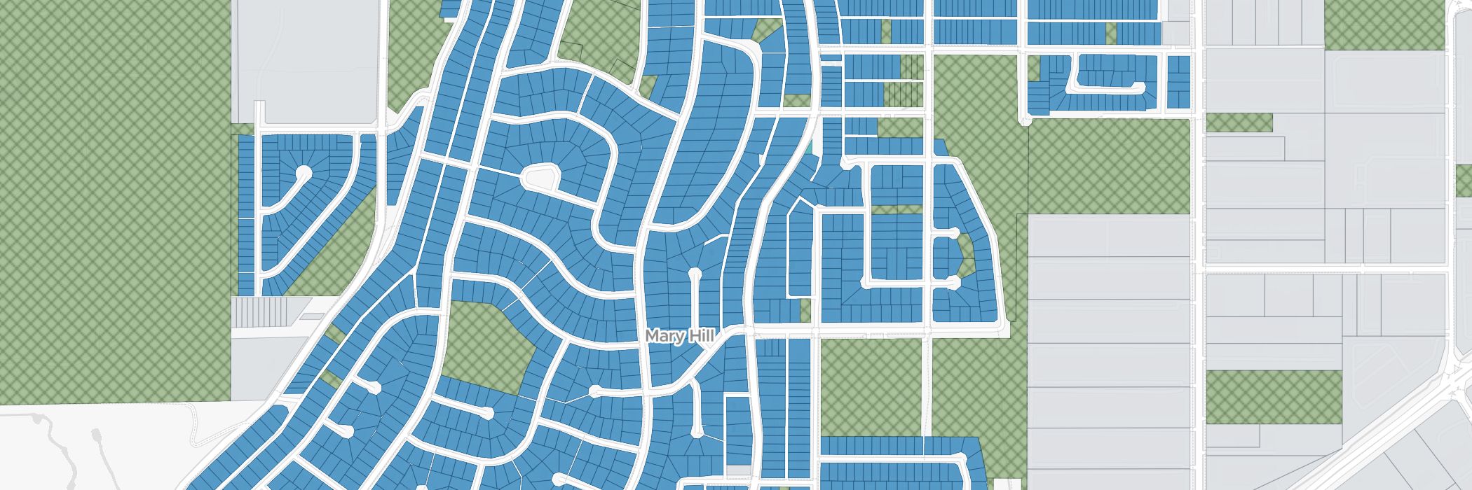 Port Coquitlam parcels on the ZoneScout zoning map.